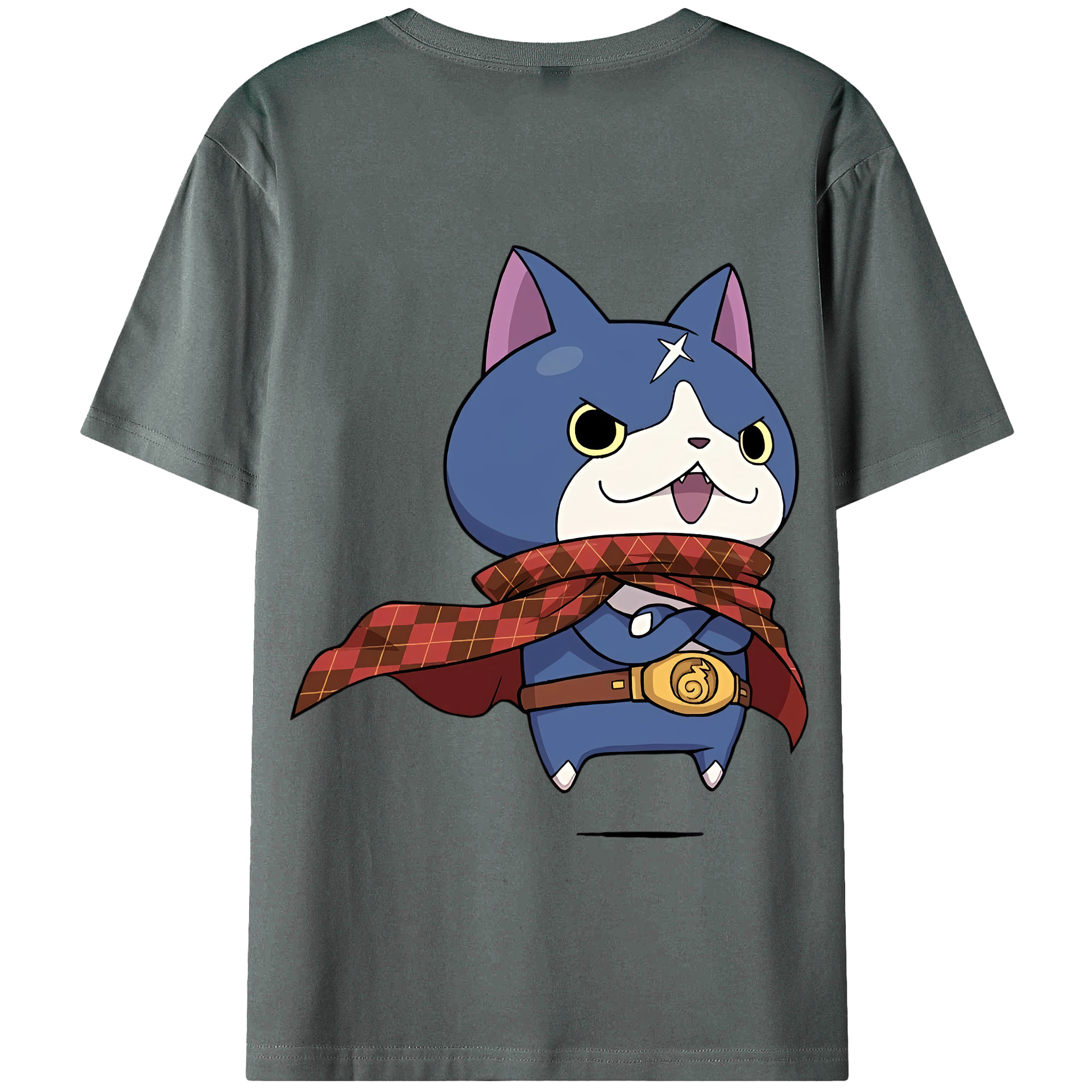 （画像用） 妖怪ウォッチ Yo-kai Watch 綿100％半袖Tシャツ（背面プリント）